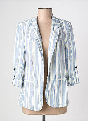 Blazer coupe cintrée bleu ONLY femme