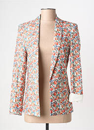 Blazer poches orange ONLY femme