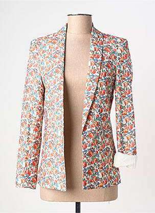 Blazer poches orange ONLY femme