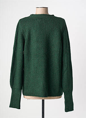 Gilet manches longues resserrée sur le bas vert ONLY femme