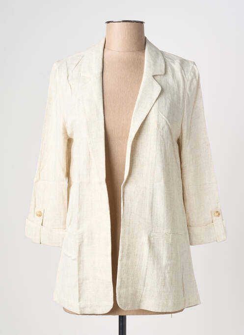 Blazer poches beige ONLY femme