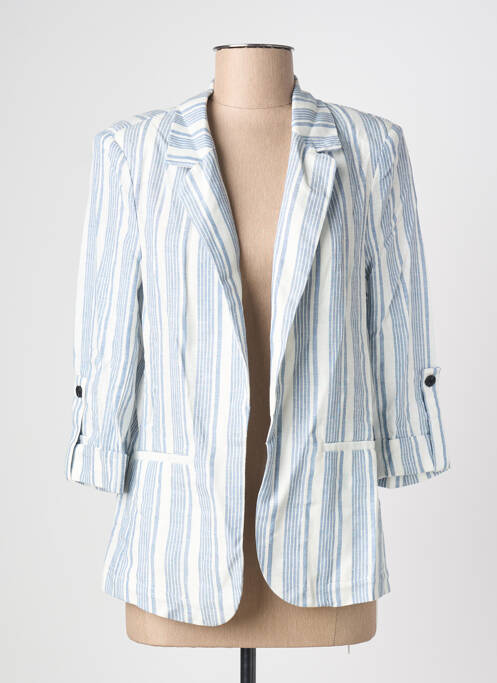 Blazer coupe cintrée bleu ONLY femme