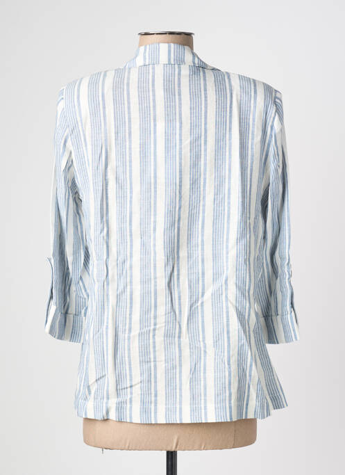Blazer coupe cintrée bleu ONLY femme