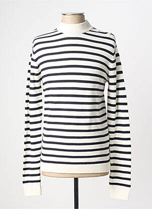 Pull stretch manches longues beige ONLY & SONS homme