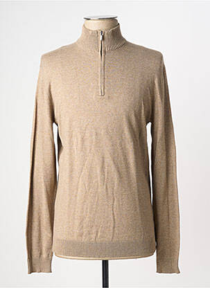 Pull stretch manches longues beige ONLY & SONS homme