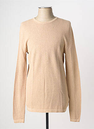 Pull stretch manches longues beige ONLY & SONS homme