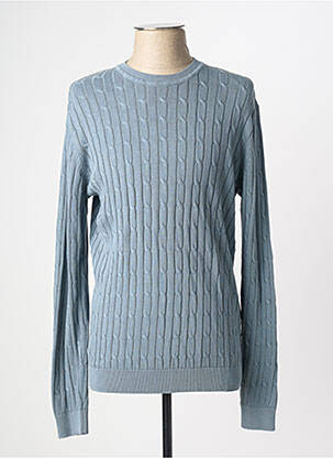 Pull stretch manches longues bleu ONLY & SONS homme