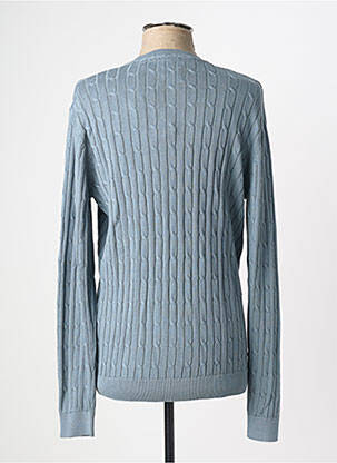 Pull stretch manches longues bleu ONLY & SONS homme
