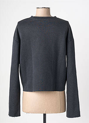Sweat-shirt stretch manches longues gris ONLY femme