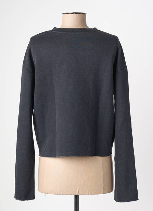 Sweat-shirt stretch manches longues gris ONLY femme