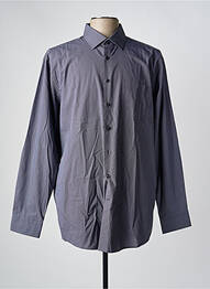 Chemise manches longues imprimé fantaisie gris SEIDEN STICKER homme