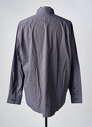 Chemise manches longues imprimé fantaisie gris SEIDEN STICKER homme