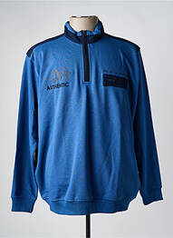Sweat-shirt manches longues manches longues bleu REDMOND homme