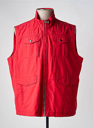 Veste casual resserrée sur le bas rouge PETER COFOX homme