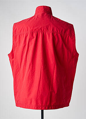 Veste casual resserrée sur le bas rouge PETER COFOX homme