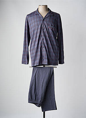 Pyjama gris SEIDEN STICKER homme