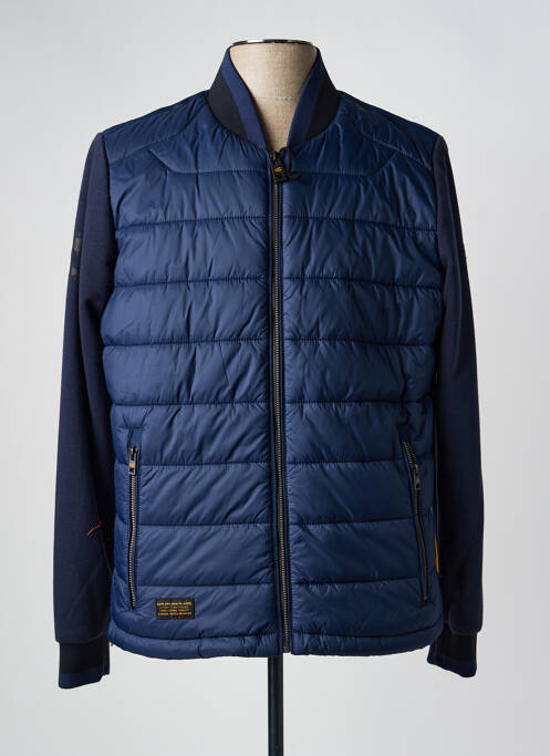 Doudoune manches longues sans capuche bleu CAMEL ACTIVE homme