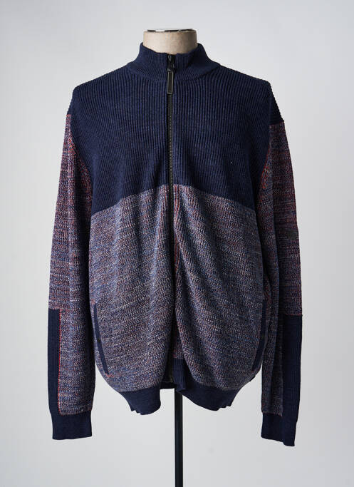 Gilet manches longues manches longues bleu CAMEL ACTIVE homme