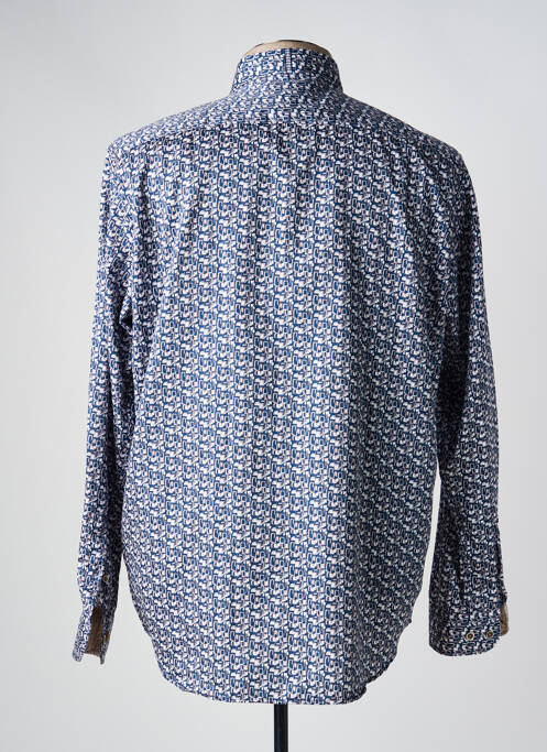 Chemise manches longues bleu DARIO BELTRAN homme