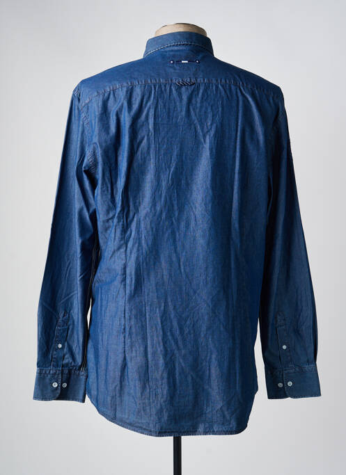 Chemise manches longues bleu LA SQUADRA homme