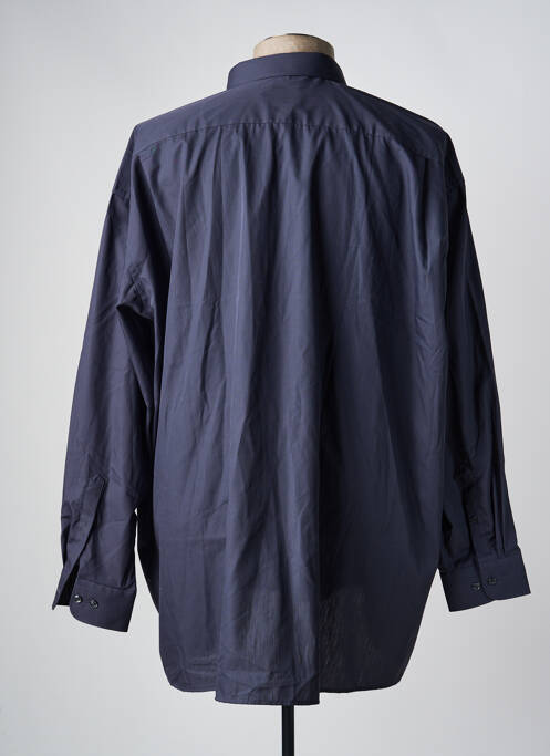 Chemise manches longues bleu SEIDEN STICKER homme