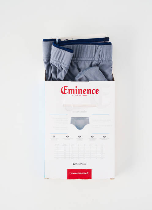 Slip gris EMINENCE homme