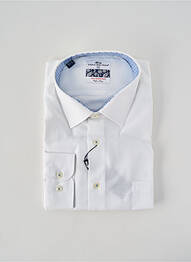 Chemise manches longues coupe droite blanc DARIO BELTRAN homme