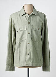 Chemise manches longues coupe cintrée vert ONLY & SONS homme