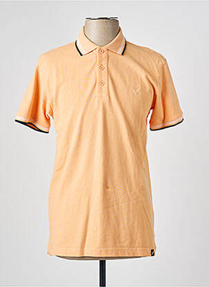 Polo stretch manches courtes orange KAPORAL homme