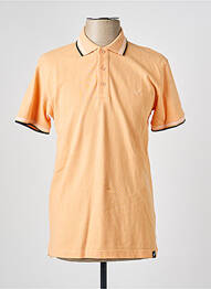 Polo stretch manches courtes orange KAPORAL homme