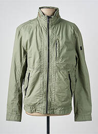 Veste casual poignets pressionnés vert RED POINT homme