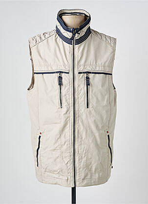 Gilet sans manche poches beige RED POINT homme