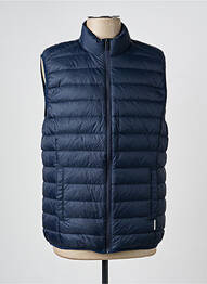 Doudoune poches sans capuche bleu ONLY & SONS homme