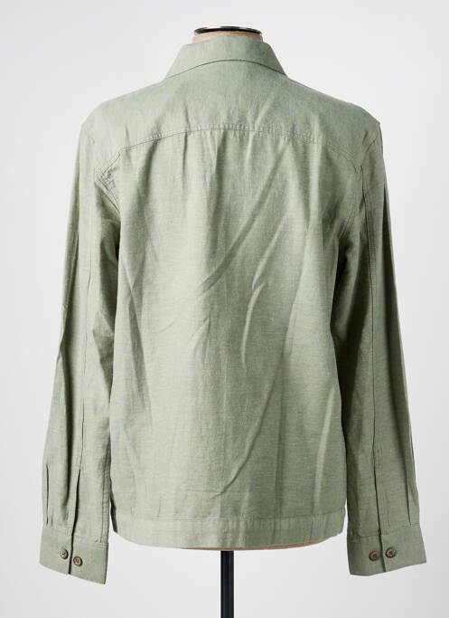 Chemise manches longues coupe cintrée vert ONLY & SONS homme