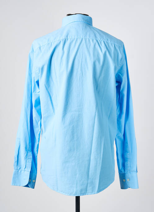 Chemise manches longues coupe cintrée bleu CARLOS CORDOBA homme