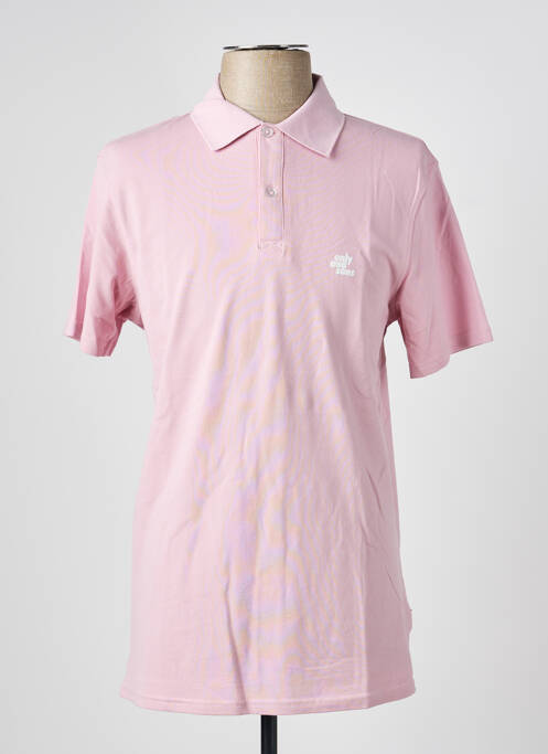 Polo stretch manches courtes rose ONLY & SONS homme
