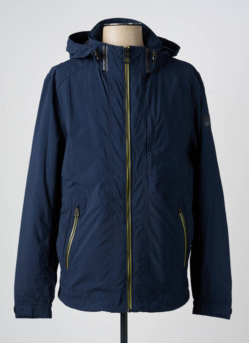 Coupe-vent poches a capuche bleu RED POINT homme