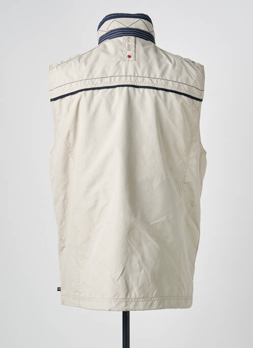 Gilet sans manche poches beige RED POINT homme