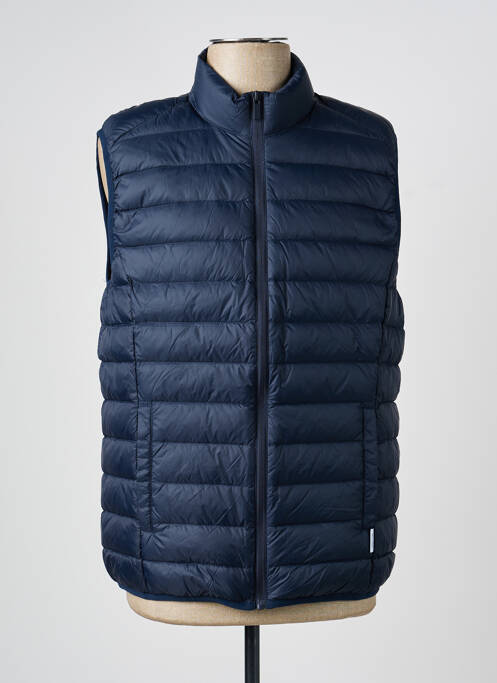 Doudoune poches sans capuche bleu ONLY & SONS homme