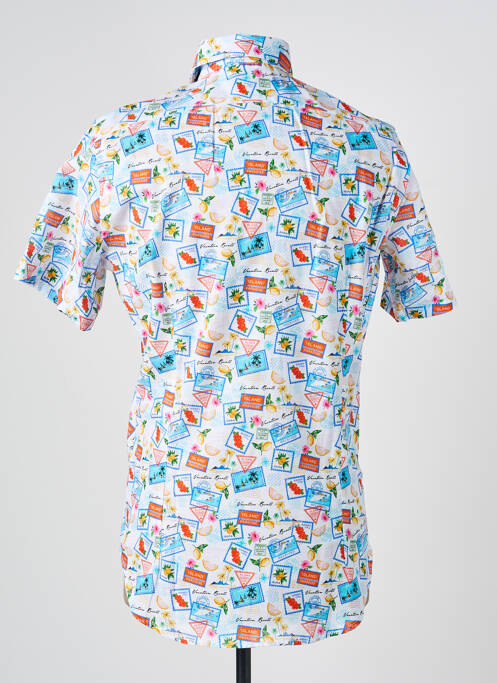 Chemise manches courtes bleu CARLOS CORDOBA homme