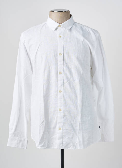 Chemise manches longues blanc ONLY & SONS homme