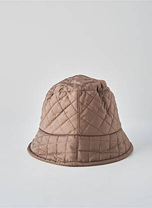 Chapeau marron ONLY femme