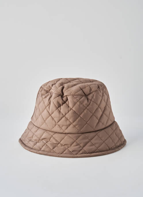 Chapeau marron ONLY femme