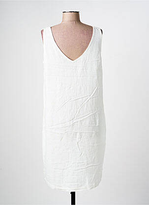 Robe mi-longue sans manche sans manche beige CREAM femme