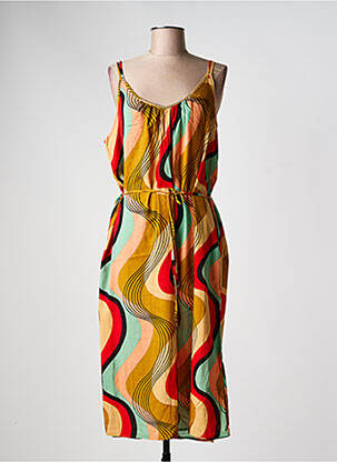 Robe longue beige KING LOUIE femme