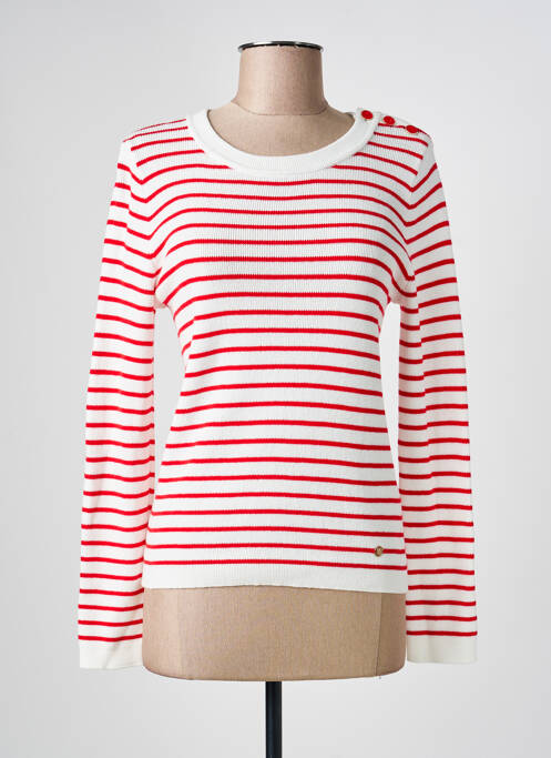 Pull rouge LA PETITE ETOILE femme