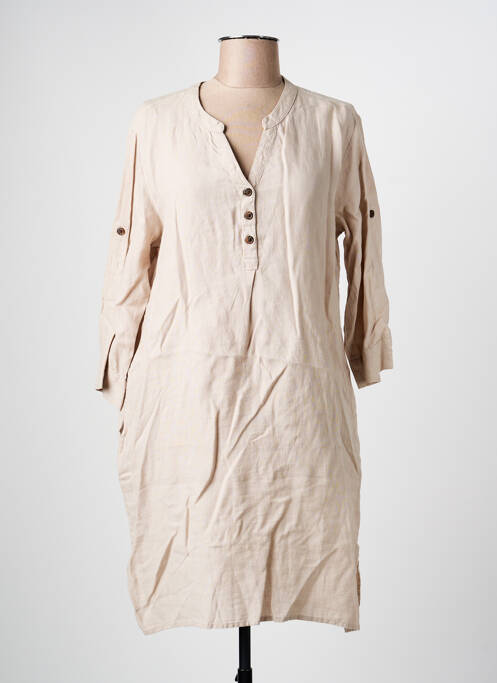 Robe courte beige CREAM femme
