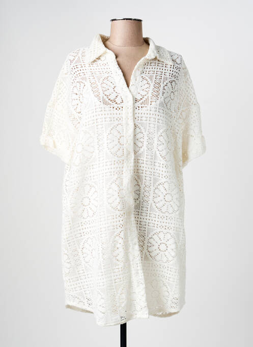 Robe courte beige LA PETITE ETOILE femme