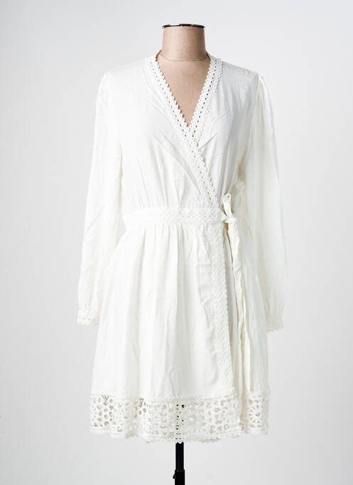 Robe courte blanc LA PETITE ETOILE femme