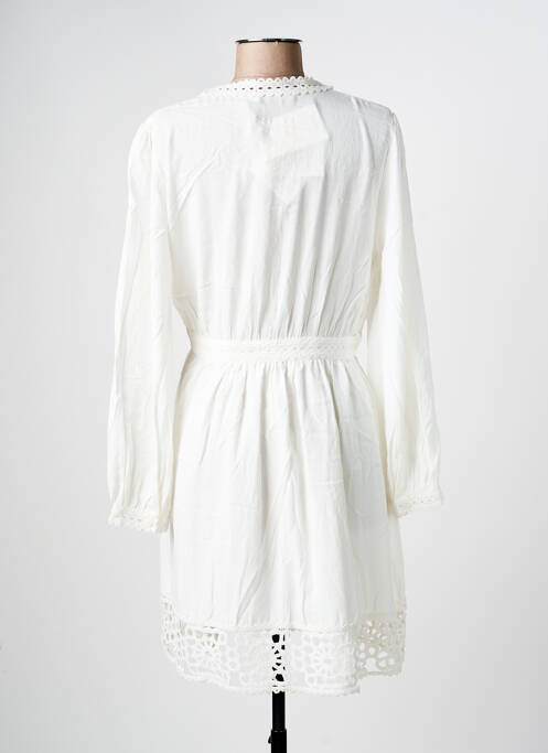 Robe courte blanc LA PETITE ETOILE femme